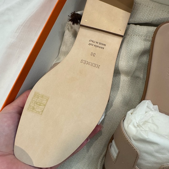 brand new hermes orans beige nude - Picture 2 of 4